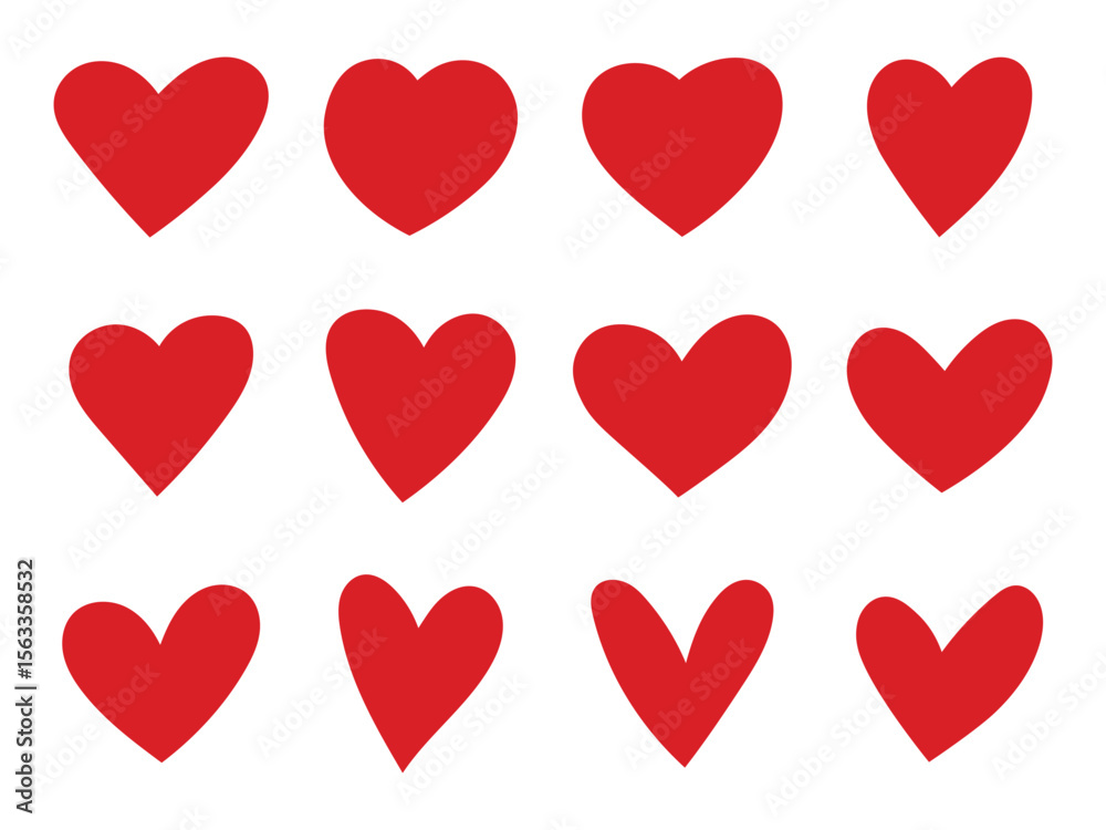 Hand Draw Heart Design