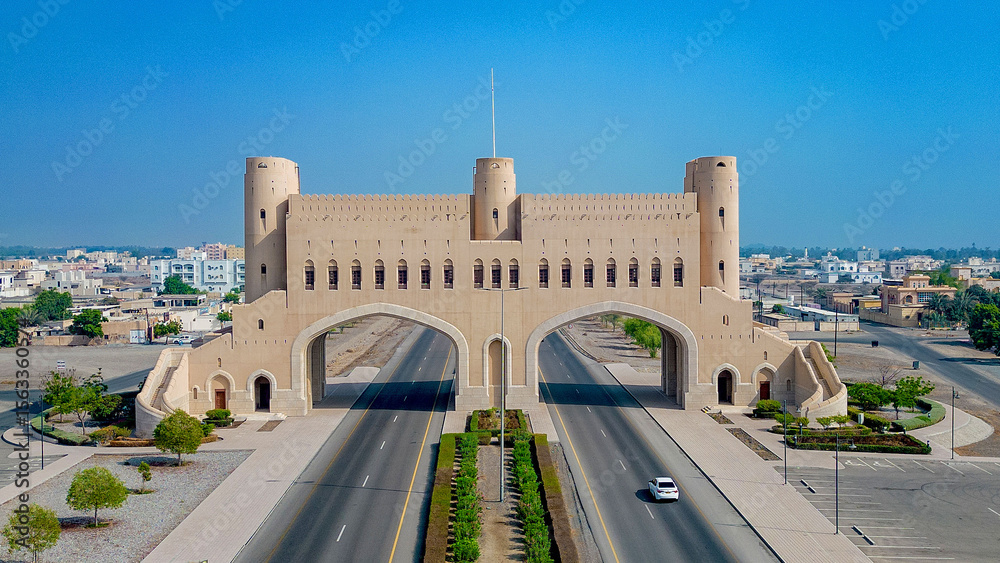 Fototapeta premium Gate Town Shinas - Oman Muscat