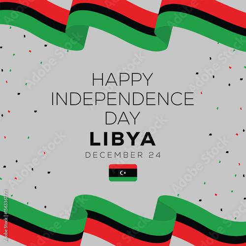 Festive Libya Independence Day Digital Templates