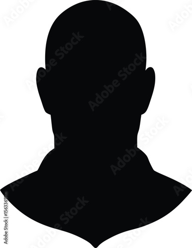 Silhouettes of a woman man and girl standing in different poses vector illustration