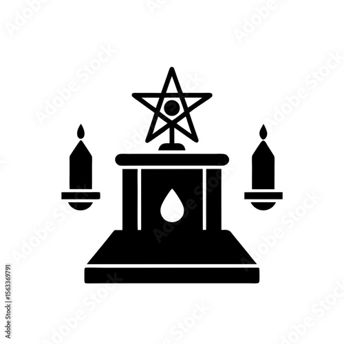 Seance Icon Vector Flat and Clean Look