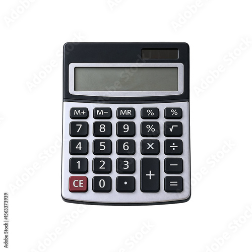 calculator isolated on white