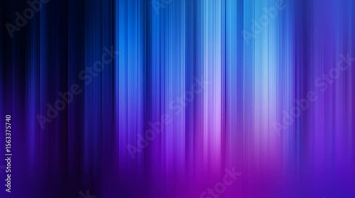 Abstract Vertical Light Gradient with Blue and Purple Motion Streaks