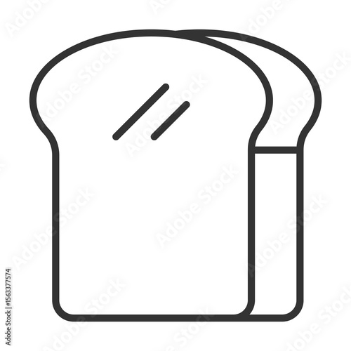 Carbohydrate Icon Outline Style. Vector Illustration Design