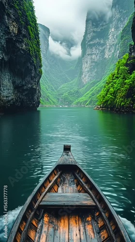 boat on the river