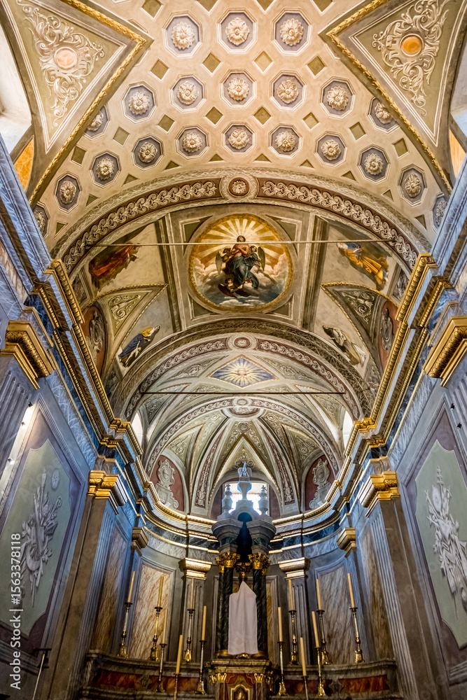 Obraz premium Église de l'Assomption de Piana en Corse en France