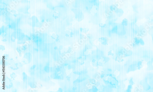 ロマンティックな雨模様の背景