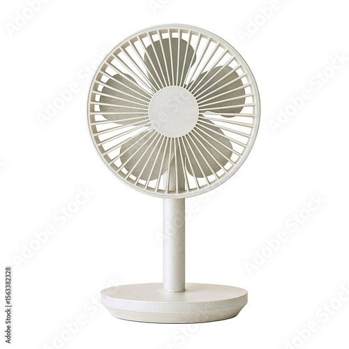 electric fan isolated on white