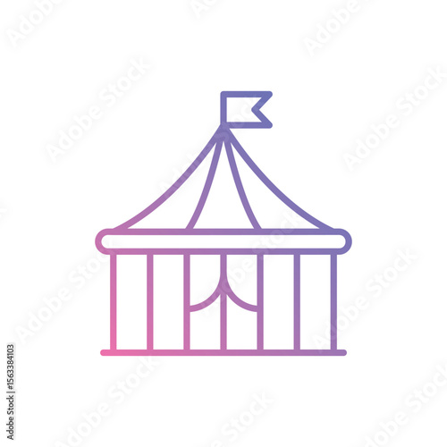 Circus icon vector