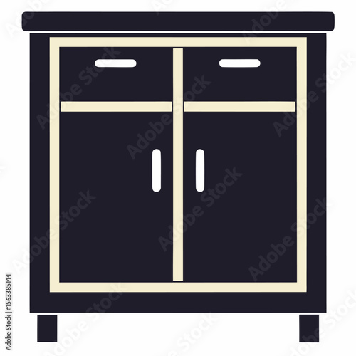 vector illustration of furniture