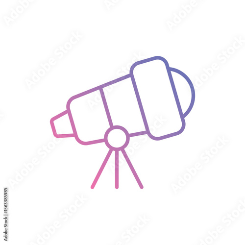 Astronomy icon vector