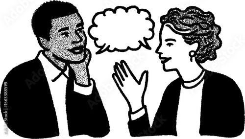 Hr manager discussing benefits with employee - workplace communication and leadership