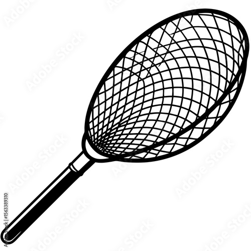 magnifying glass isolated on white