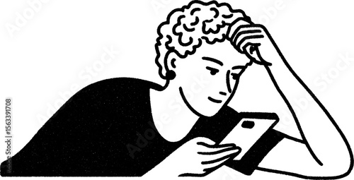 Creative process: sketching ideas on a tablet in a relaxed setting