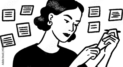 Creative storyboarding with digital scenes: hand-drawn concepts for artistic inspiration