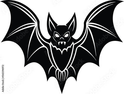 halloween bat vector silhouette
