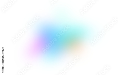gradient blurred light shape