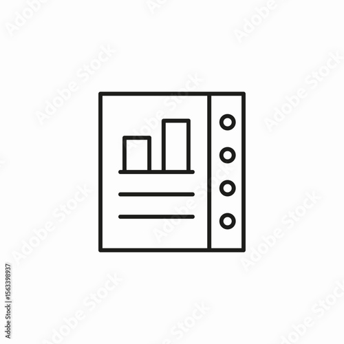 document bullet points icon sign vector