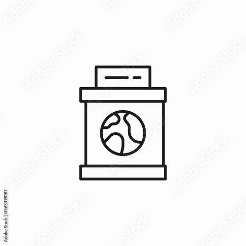 global document storage icon sign vector