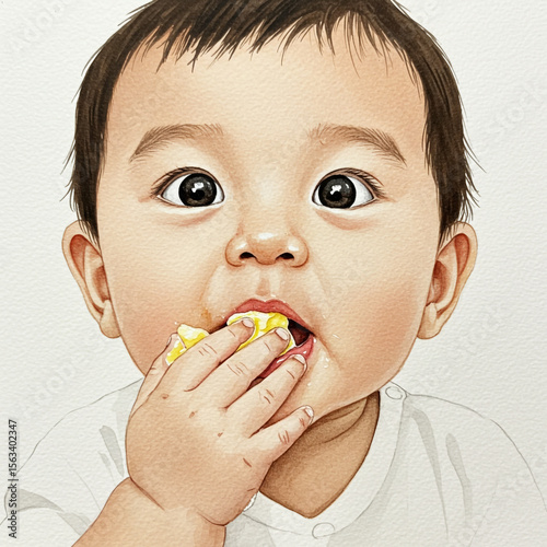 Adorable Indian Baby Enjoyi...
