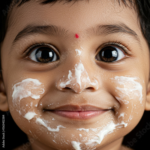 Radiant Smile of a Happy In...