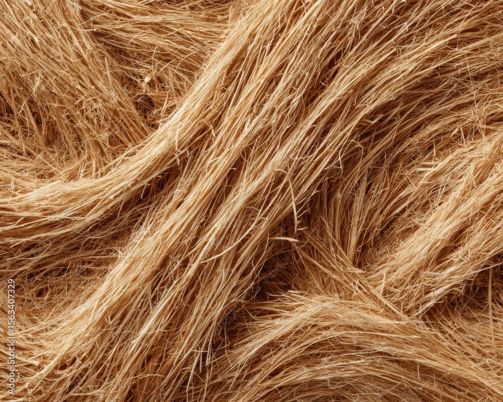 Fototapeta premium Light Brown Natural Fiber Texture Background