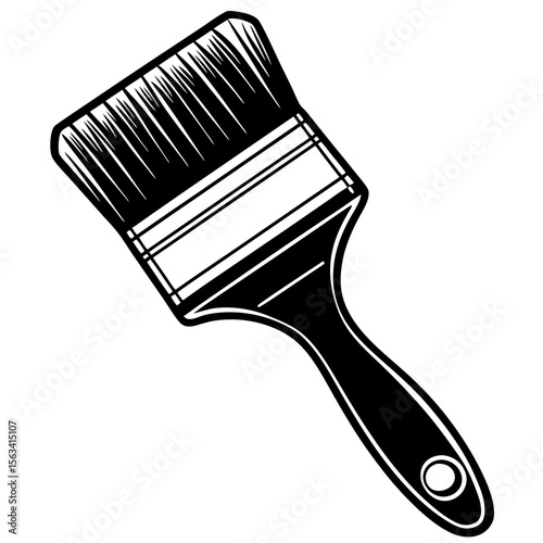 paint brush vector illustration