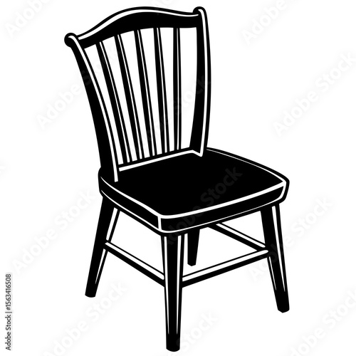 old wooden chair