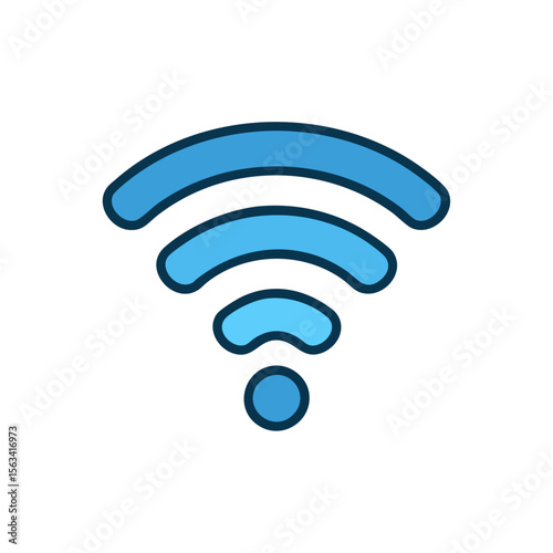 wifi signal icon vector illustration