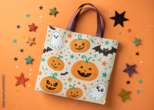 Halloween Tote Bag Design