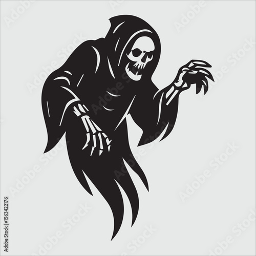 Death Skeleton Mascot Set