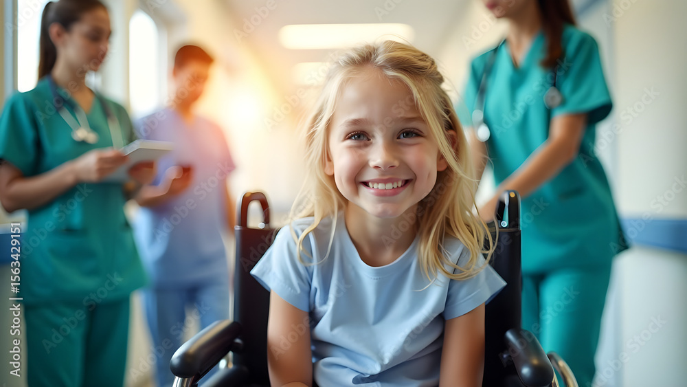 Fototapeta premium Heartwarming Hospital Care
