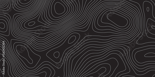 Minimal gray topographic background with smooth contour lines and terrain flow.