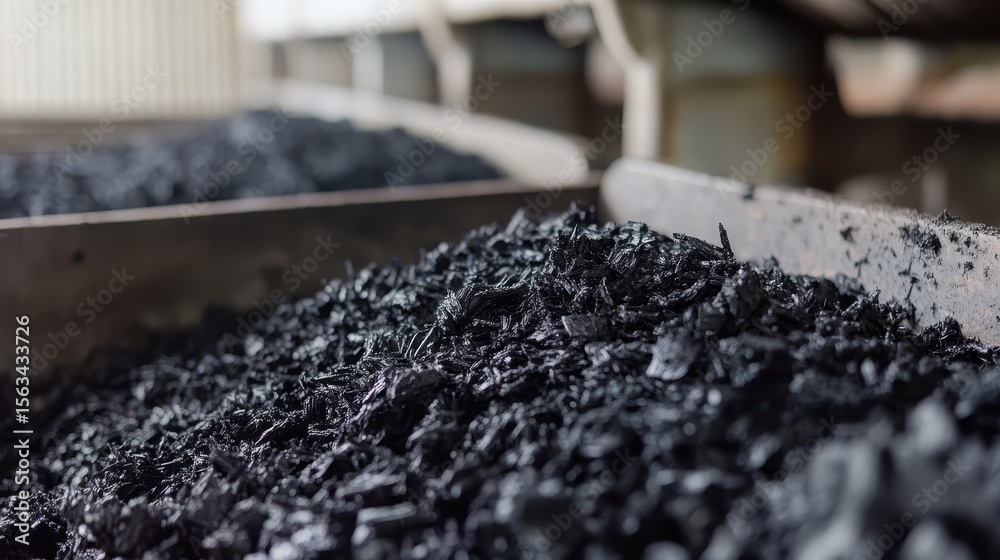 Naklejka premium Biochar for Carbon Sequestration in Sustainable Agriculture Practices