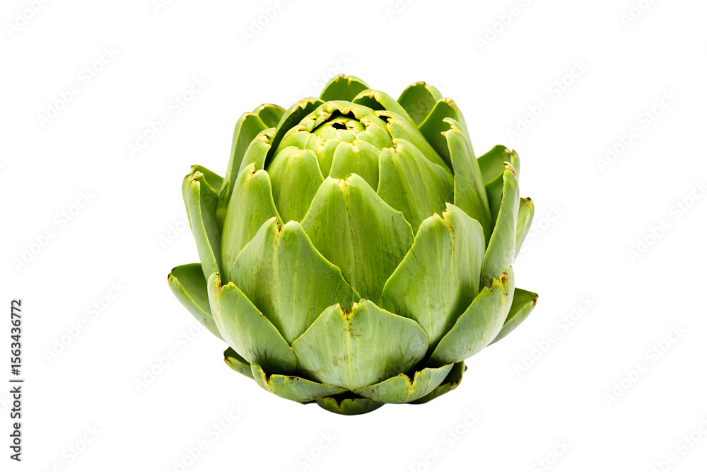 Fototapeta premium artichoke on white background