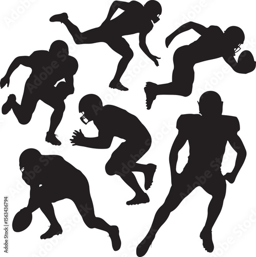 American Football Player Silhouette Bundle – SVG PNG for Cricut

Football Action Silhouettes – Tackle, Throw, Catch Vector Set

Helmet & Touchdown Silhouettes – Sports Clipart for DIY Projects

Americ