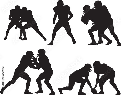 American Football Player Silhouette Bundle – SVG PNG for Cricut

Football Action Silhouettes – Tackle, Throw, Catch Vector Set

Helmet & Touchdown Silhouettes – Sports Clipart for DIY Projects

Americ