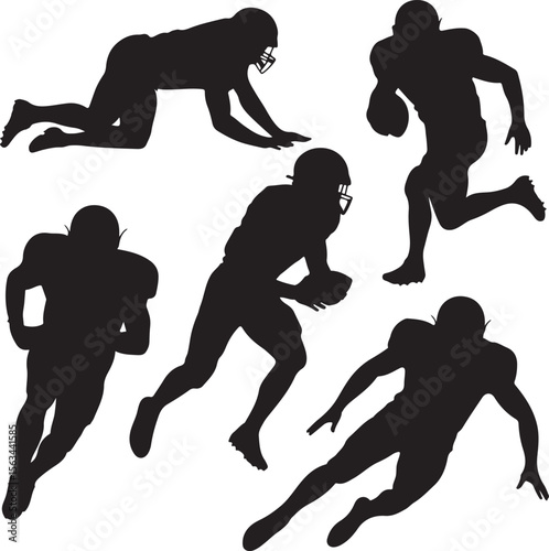 American Football Player Silhouette Bundle – SVG PNG for Cricut

Football Action Silhouettes – Tackle, Throw, Catch Vector Set

Helmet & Touchdown Silhouettes – Sports Clipart for DIY Projects

Americ