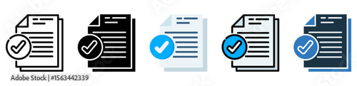 Validation icon multiple style 