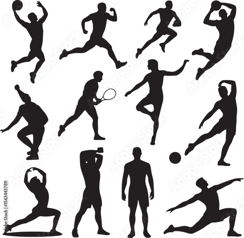 American Football Player Silhouette Bundle – SVG PNG for Cricut

Football Action Silhouettes – Tackle, Throw, Catch Vector Set

Helmet & Touchdown Silhouettes – Sports Clipart for DIY Projects

Americ