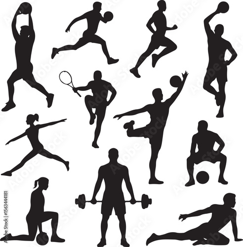 American Football Player Silhouette Bundle – SVG PNG for Cricut

Football Action Silhouettes – Tackle, Throw, Catch Vector Set

Helmet & Touchdown Silhouettes – Sports Clipart for DIY Projects

Americ