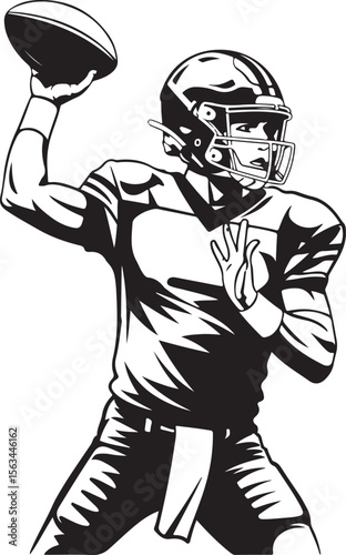 American Football Player Silhouette Bundle – SVG PNG for Cricut

Football Action Silhouettes – Tackle, Throw, Catch Vector Set

Helmet & Touchdown Silhouettes – Sports Clipart for DIY Projects

Americ