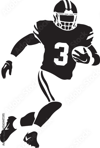 American Football Player Silhouette Bundle – SVG PNG for Cricut

Football Action Silhouettes – Tackle, Throw, Catch Vector Set

Helmet & Touchdown Silhouettes – Sports Clipart for DIY Projects

Americ