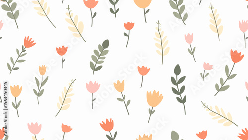 Chamomile Rose hibiscus mallow. Wallpaper. Drawing engraving. Beautiful color blooming realistic isolated flowers