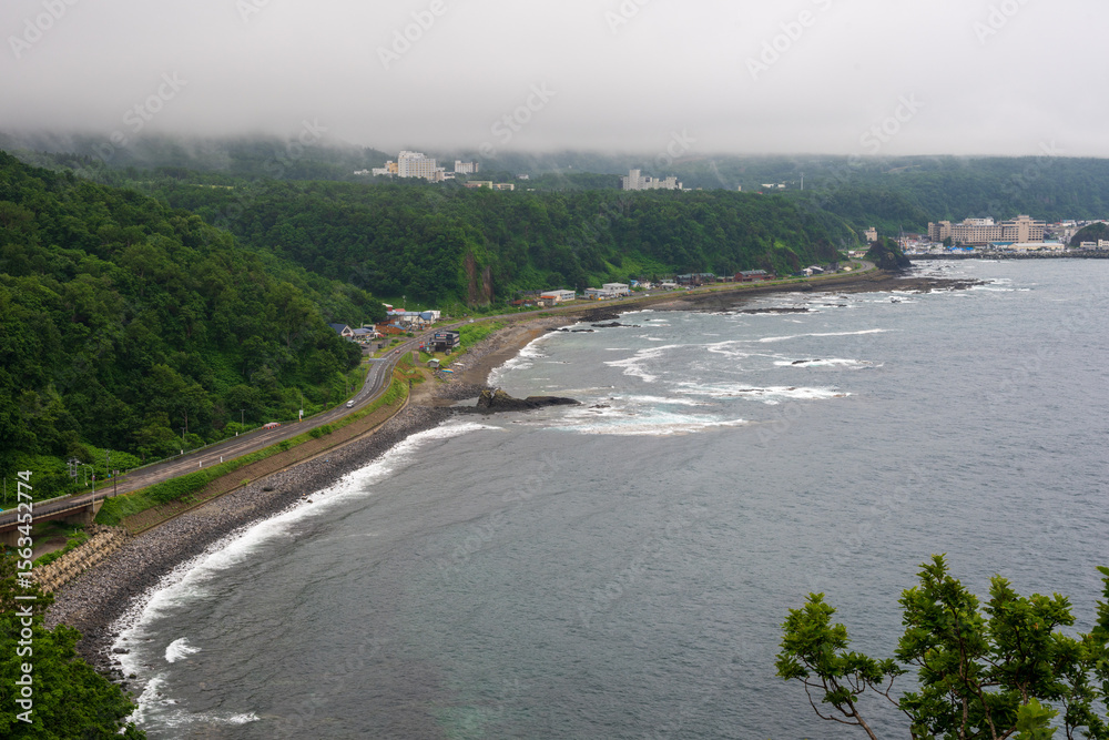 Obraz premium 日本の北海道の道東のとても美しい風景
