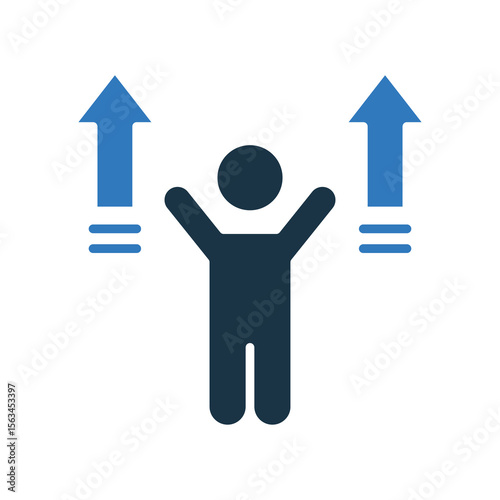 Improvement mixed color icon