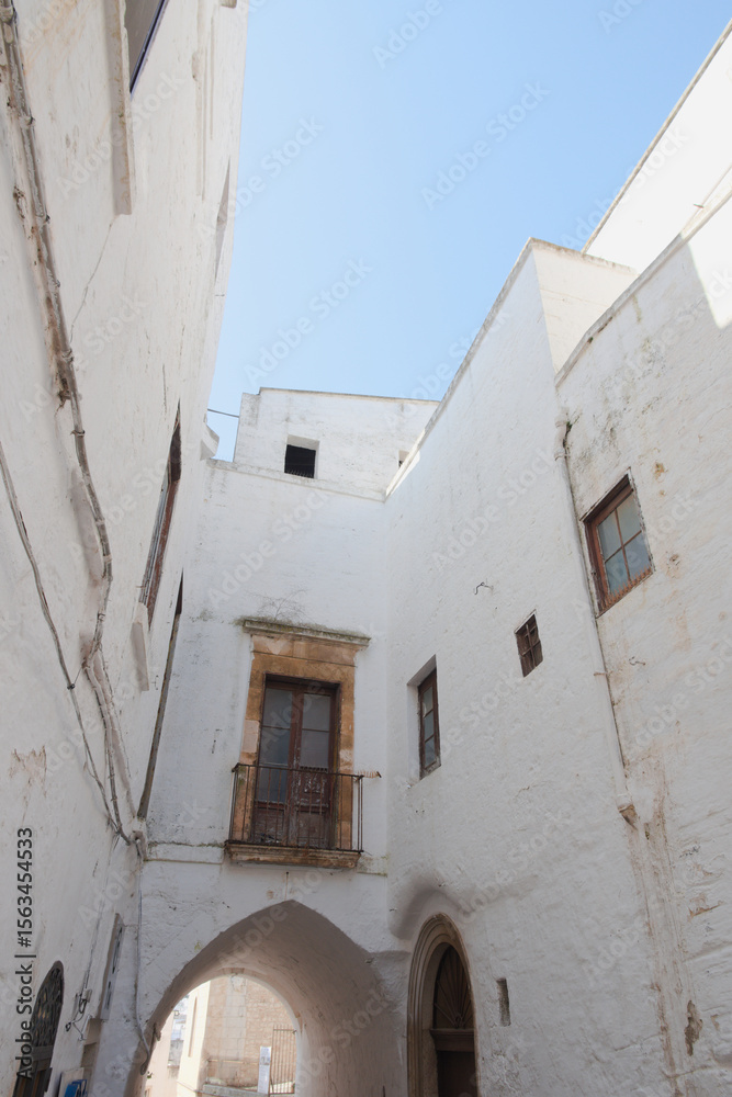 Picturesque glimpse in Ostuni, Puglia, Italy Picturesque glimpse in Ostuni, Puglia, Italy