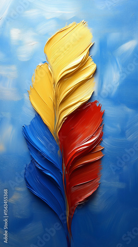 Vertical artistic background for phones