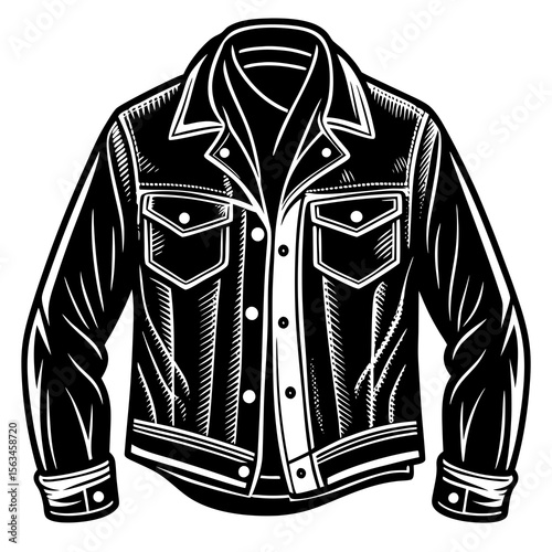 vector illustration of a sweater