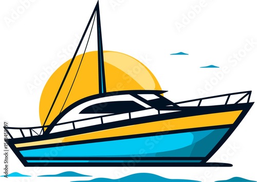 Serene Boat Trip: A Seaside Adventure on the Water